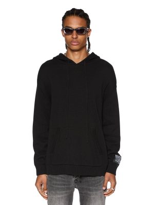 1999 KNIT HOODIE BLACK