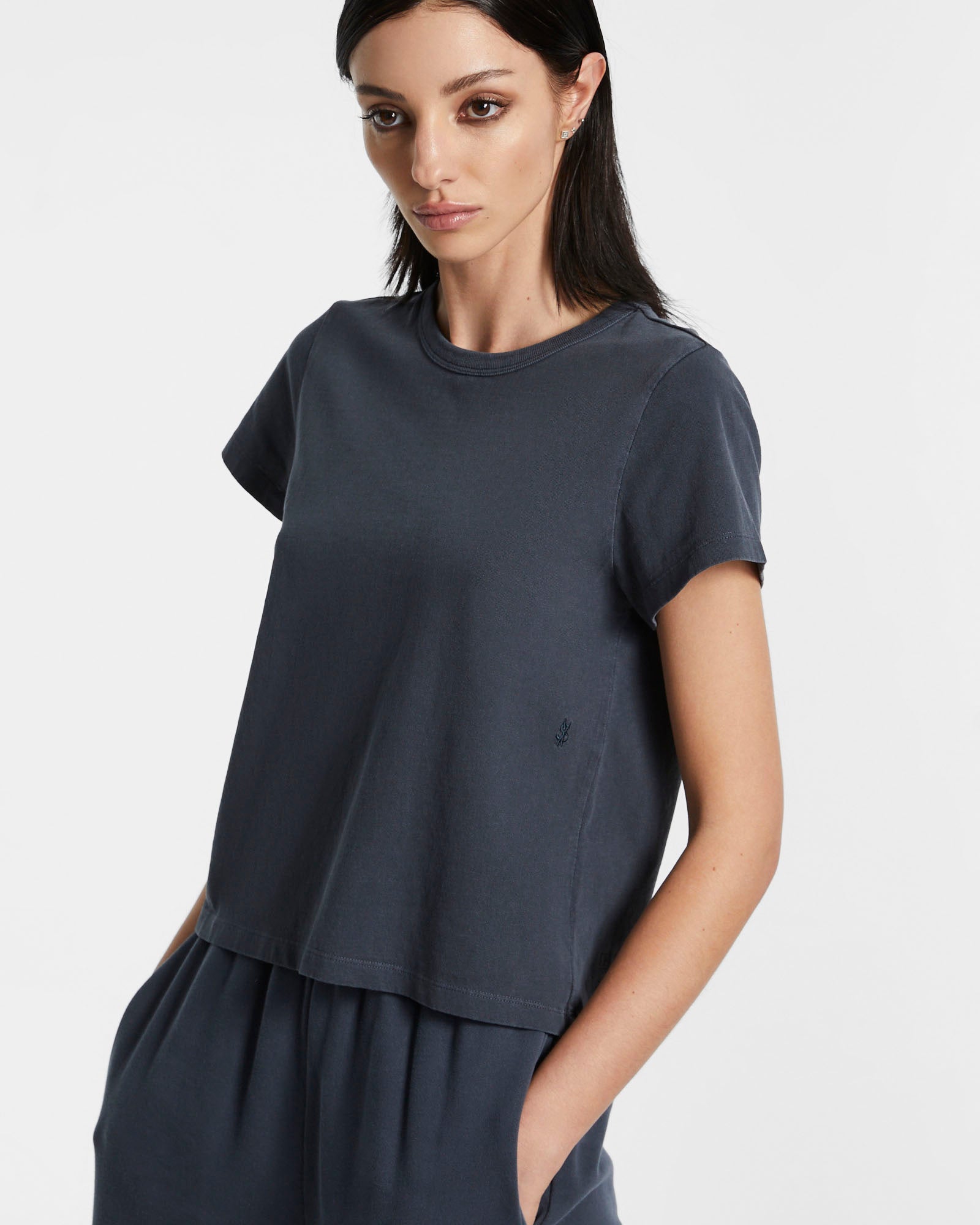 3 X 4 MINI SS TEE NAVY - Image 5