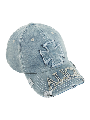 KSUBI X ALICE HOLLYWOOD ATELIER CAP PUNK BLUE