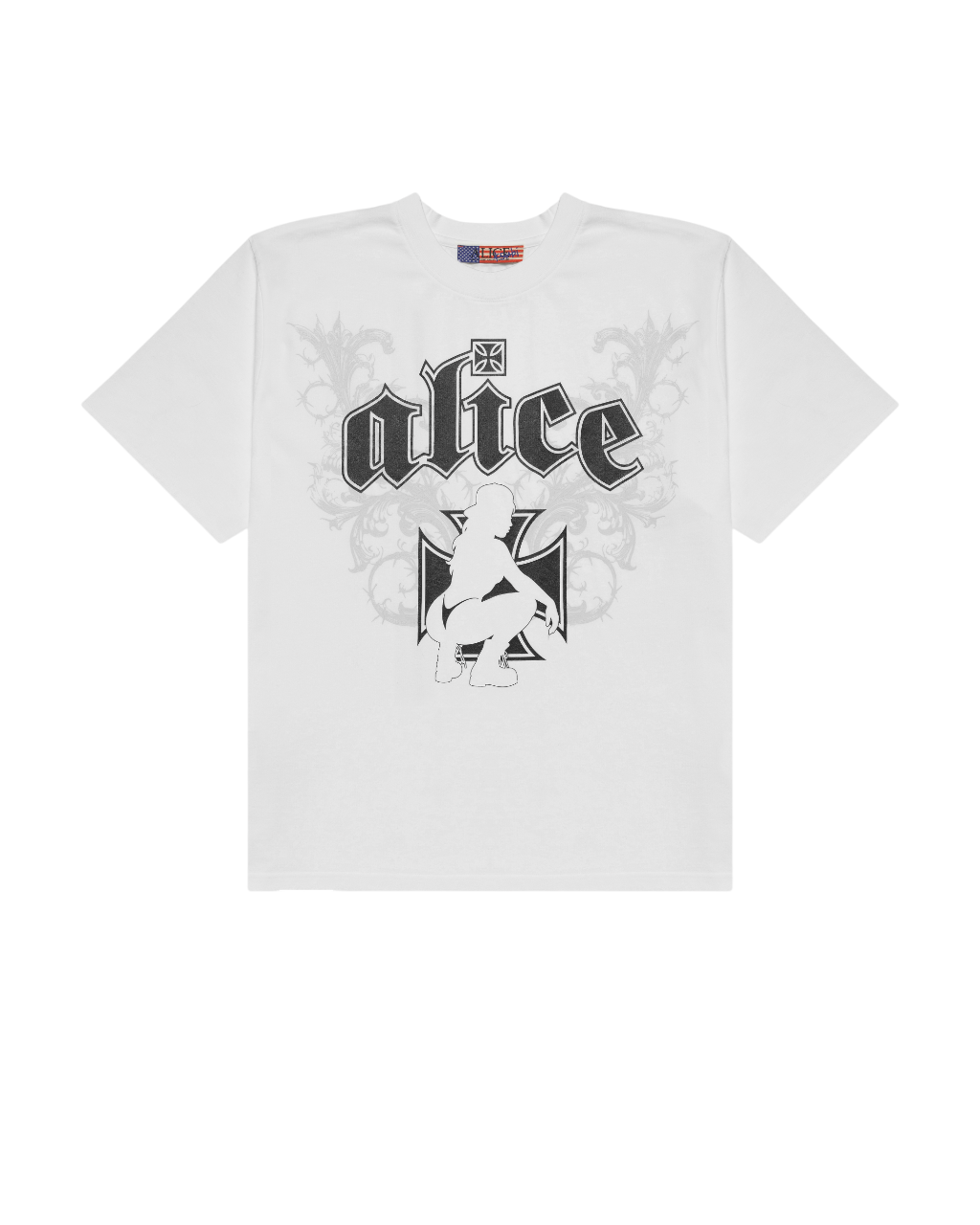 KSUBI X ALICE HOLLYWOOD GRAPHIC TEE WHITE - Image 5