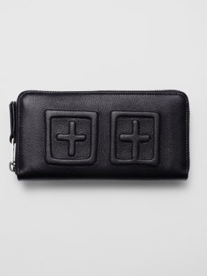 BANK ZIP WALLET TBOX BLACK