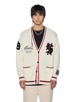 PLAYOFF CARDIGAN ECRU