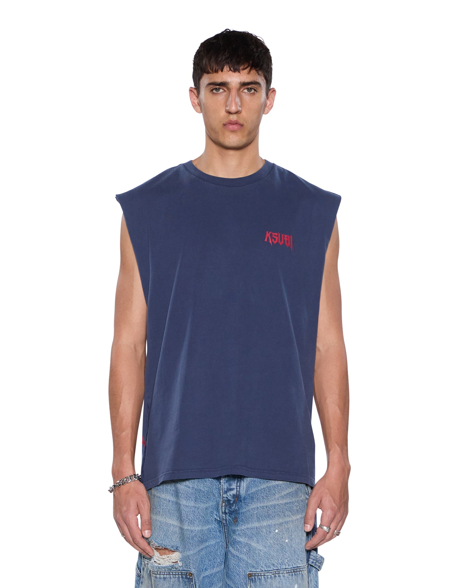 KINGDOM CUT OFF BIGGIE DEEP BLUE - Image 5