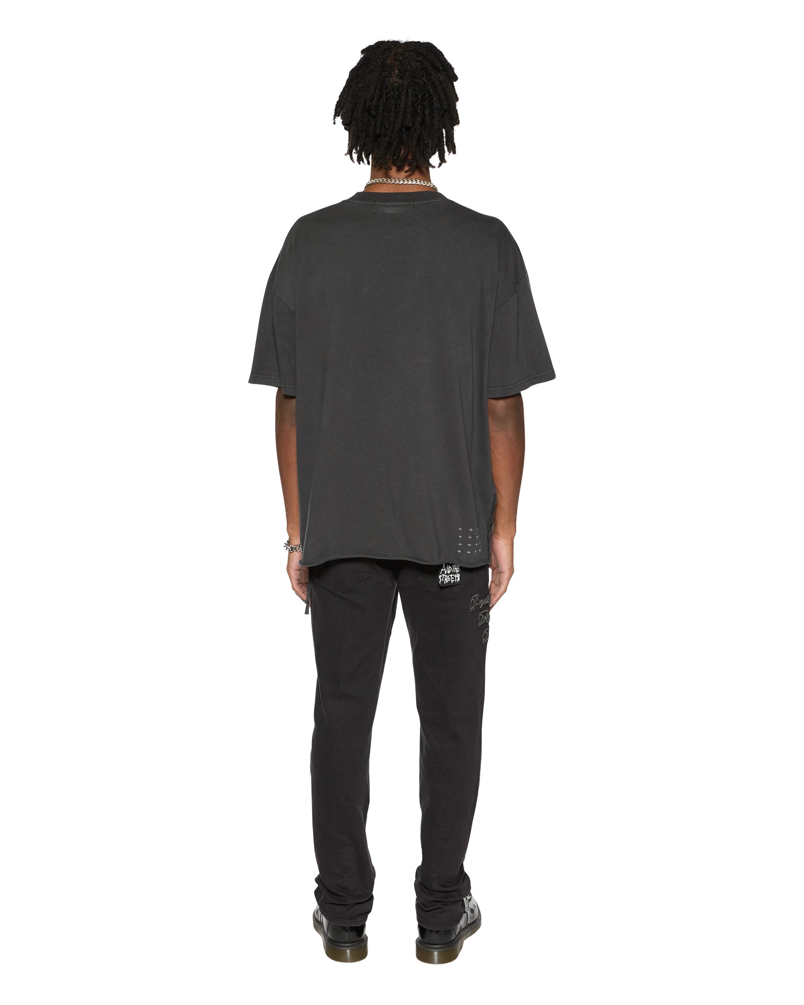 EST POCKET SS TEE OLD BLACK - Image 6