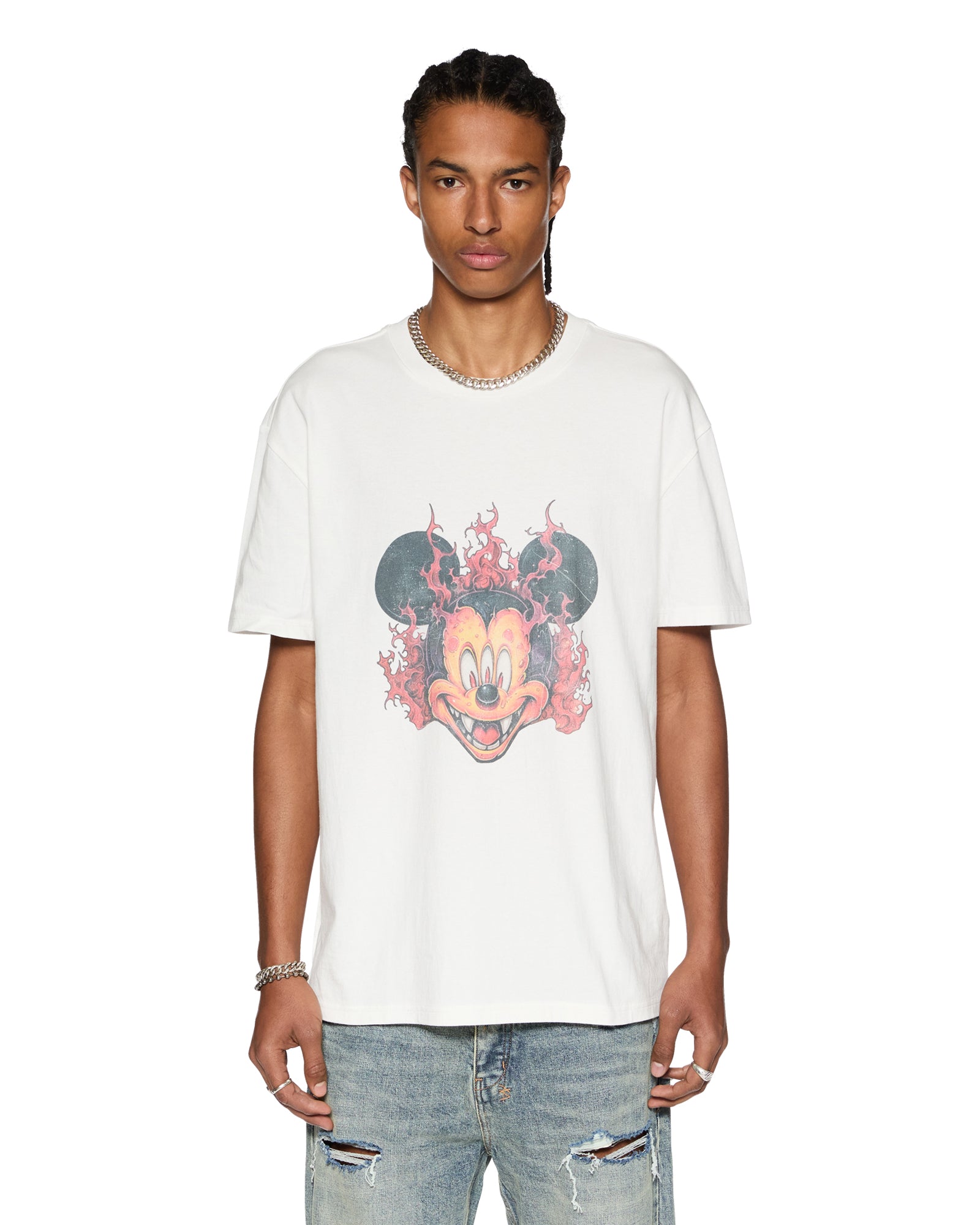 FUEGO BIGGIE SS TEE TRU WHITE - Image 3