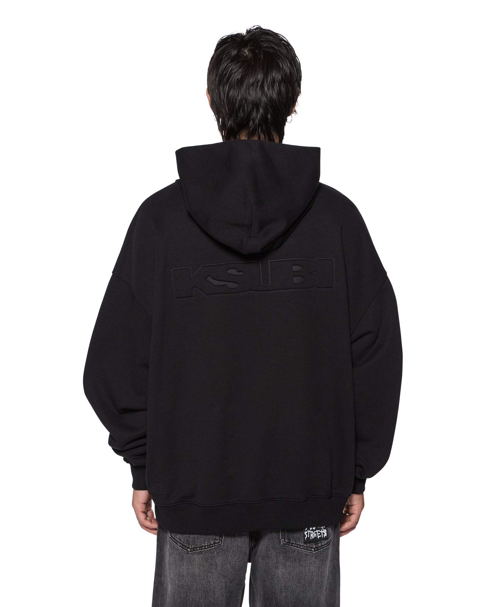 INTRUDER EKCESS HOODIE JET BLACK - Image 6