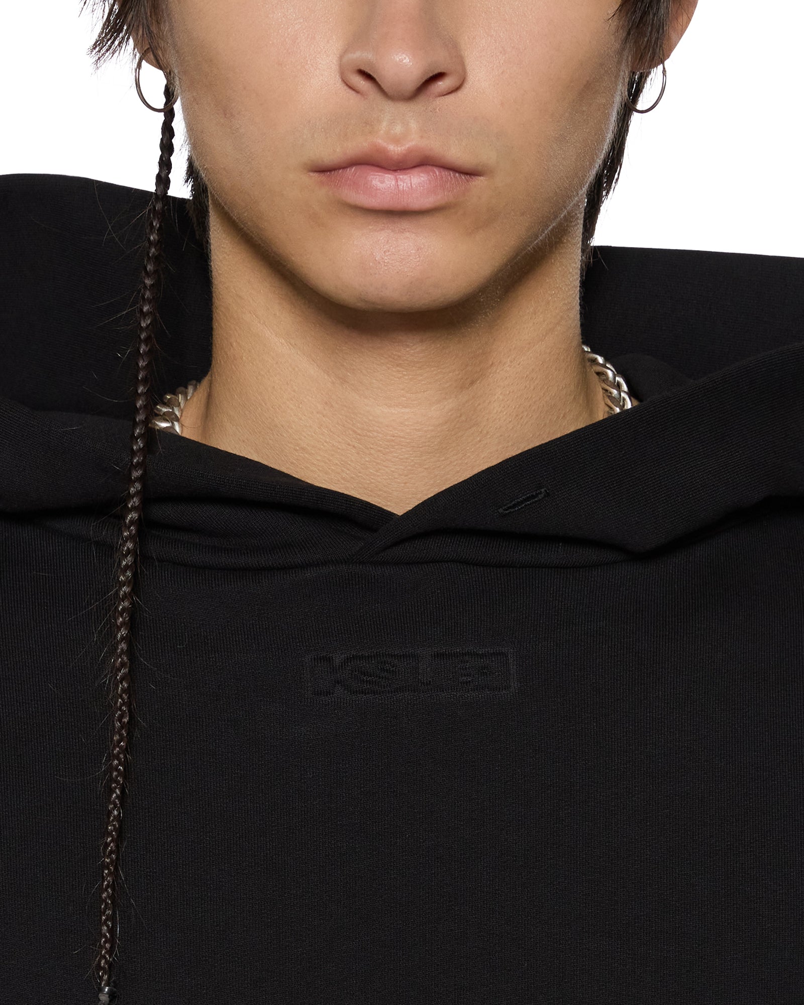 INTRUDER EKCESS HOODIE JET BLACK - Image 4