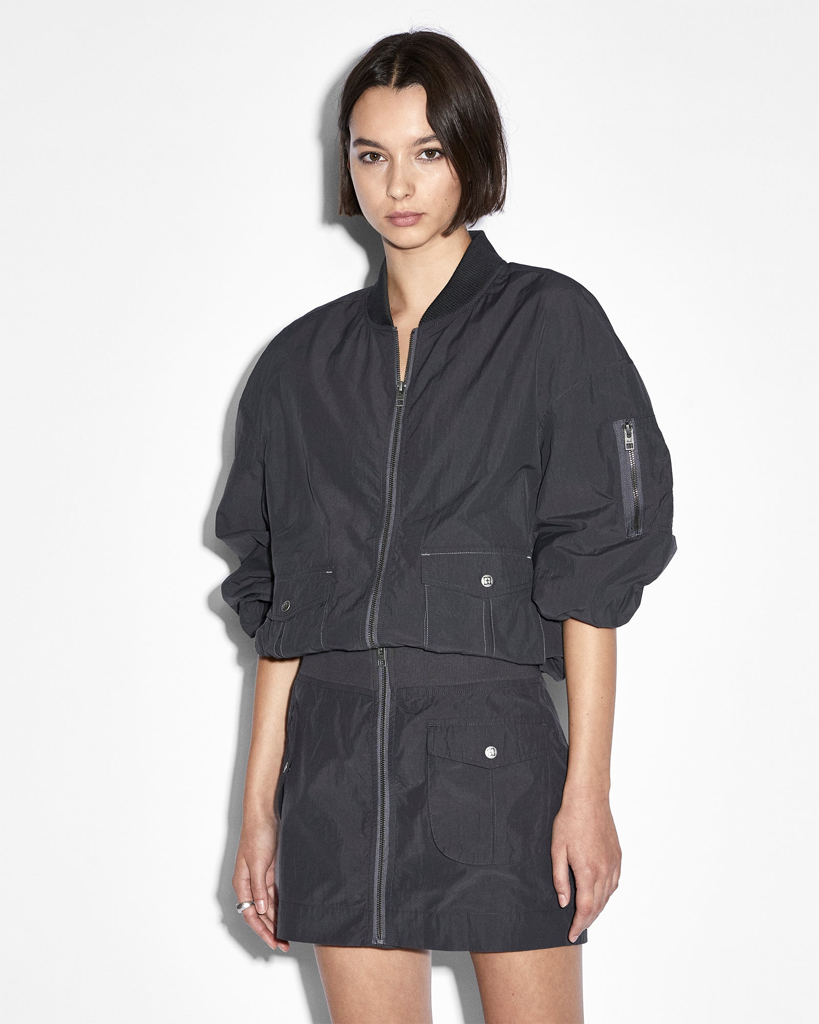 ELEMENTAL SKIRT CHARCOAL - Image 6