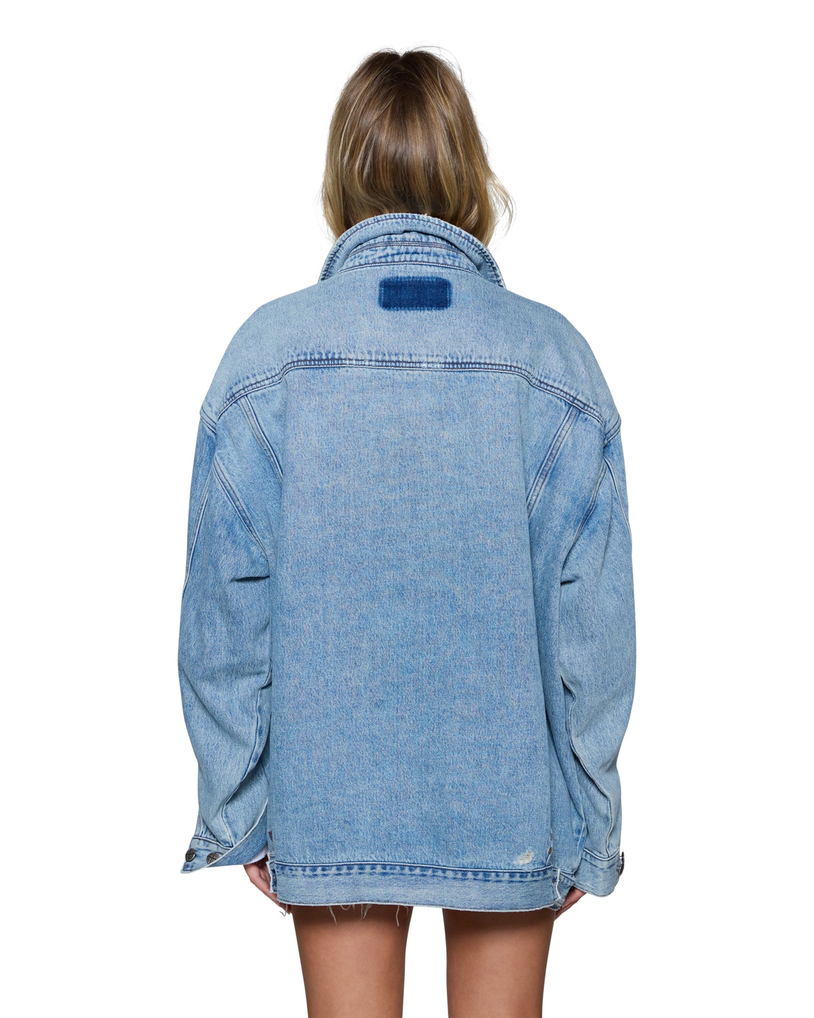 KSUPER OVERSIZED JACKET BABES BLUE - Image 10