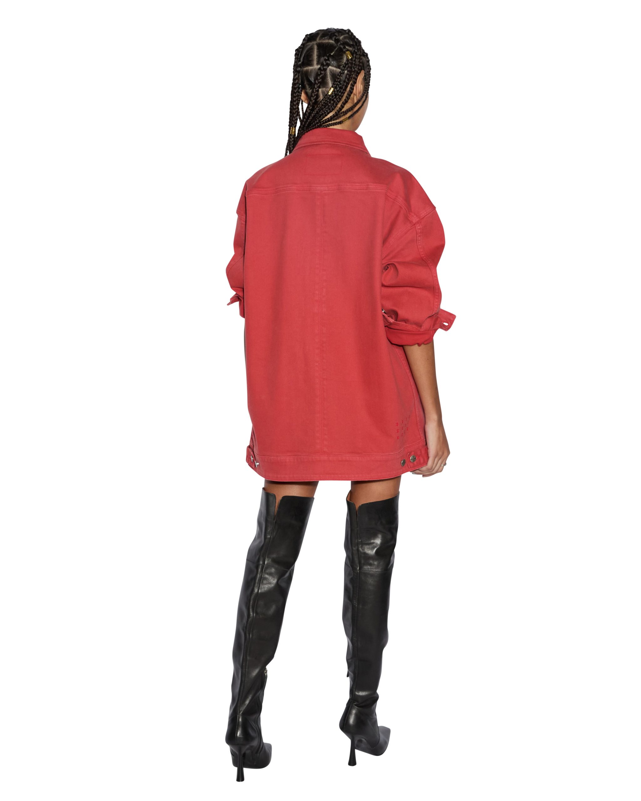 DOWNTOWN JACKET BIKER ROASTED - Image 4