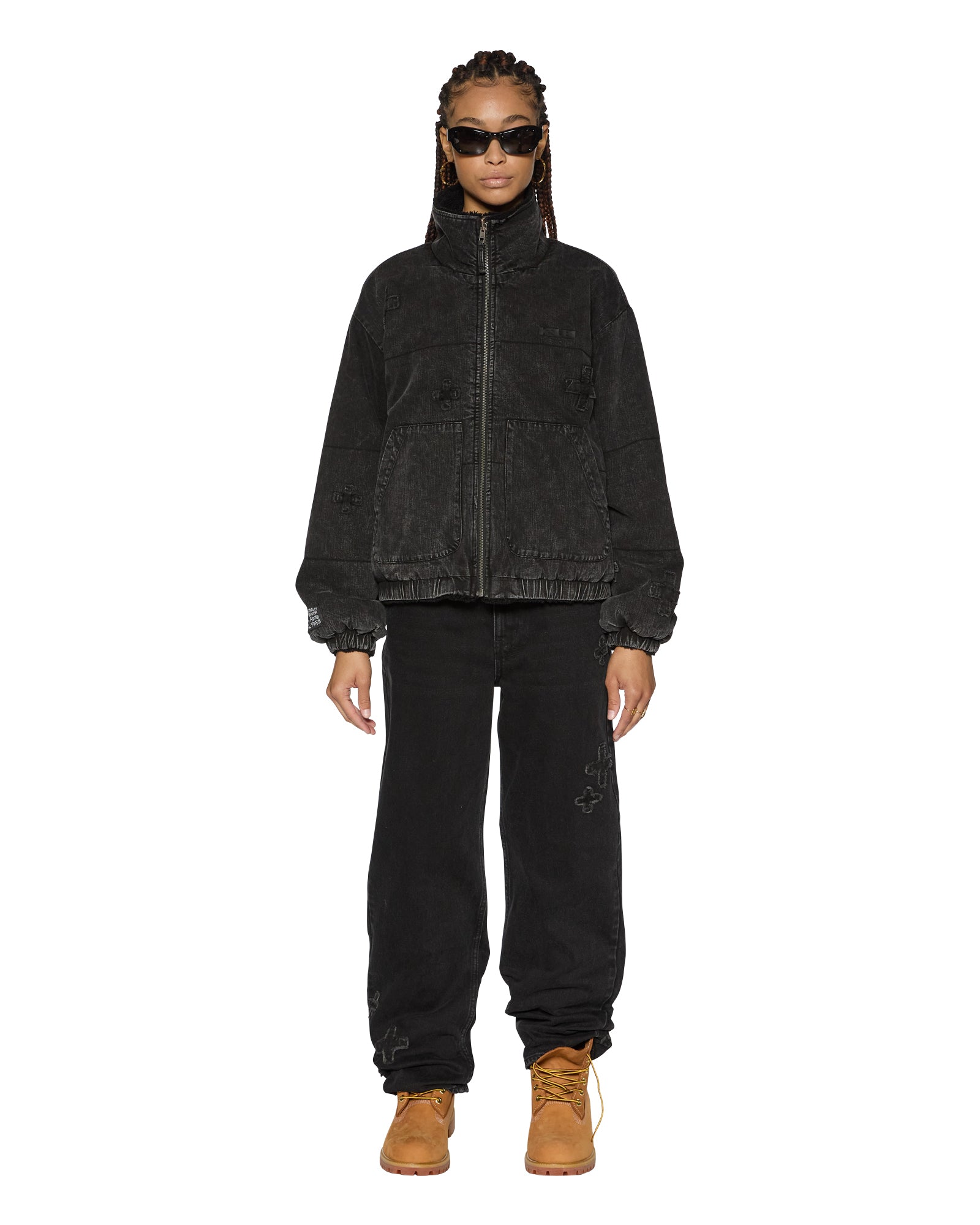 REVERSIBLE PUFFER JACKET NOIR KRAFTWERK/BLACK - Image 2