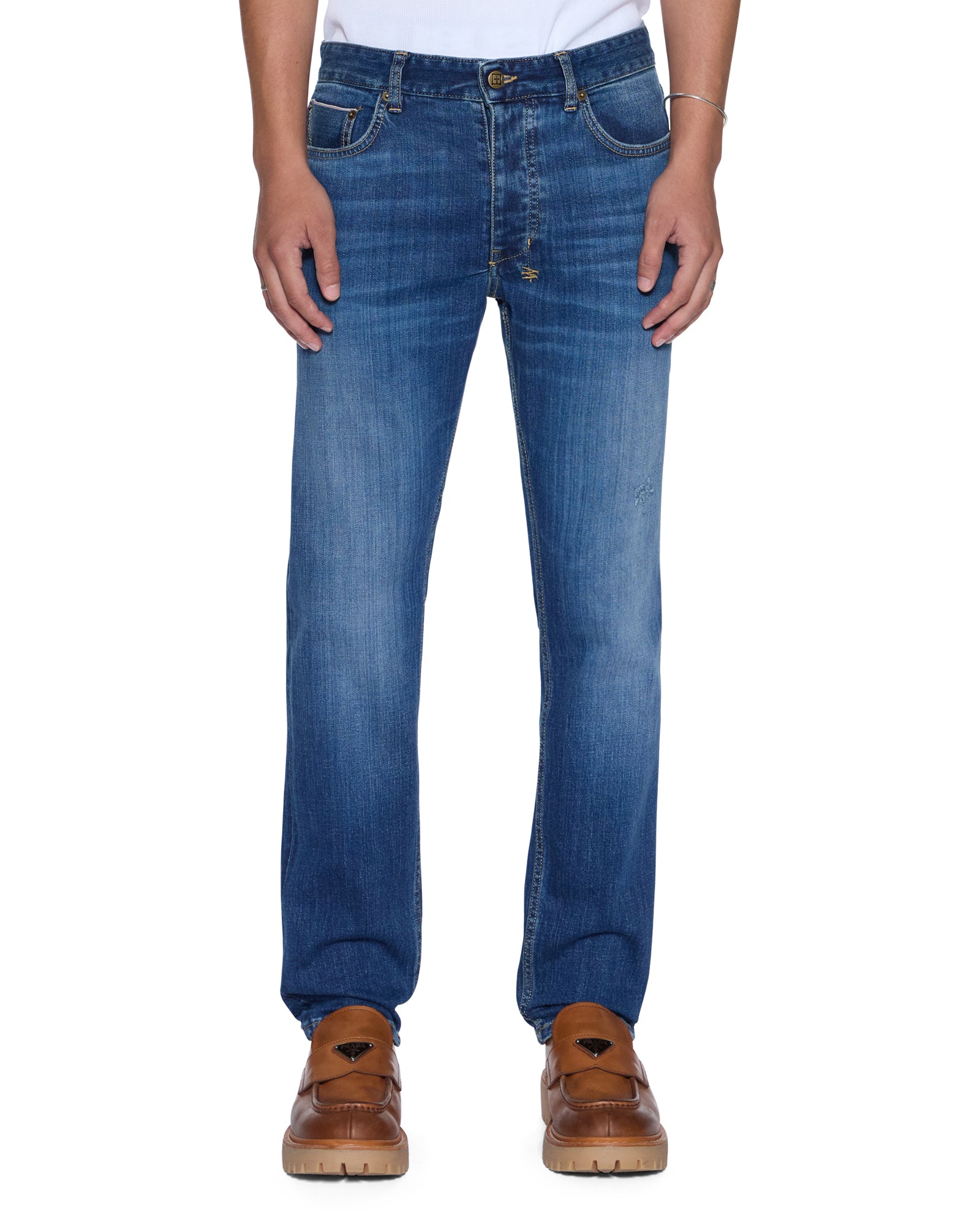CHITCH SELVEDGE LA BLUE