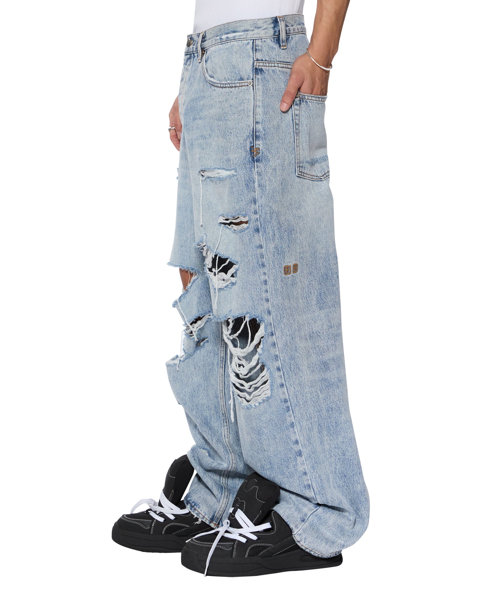 MAXX BUNKER BLUE TRASHED - Image 3