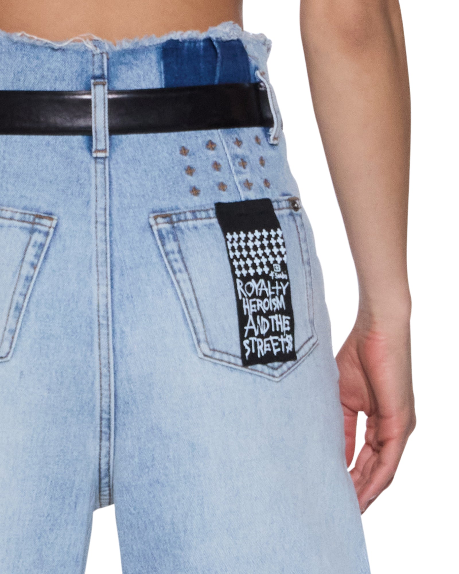 HI BARREL JEAN CUTOFF VAPOUR - Image 4