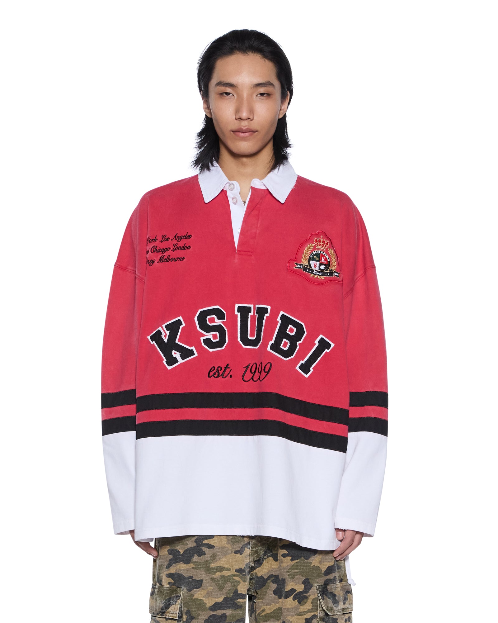 DUKE RUGBY LS JERSEY RED - Image 4