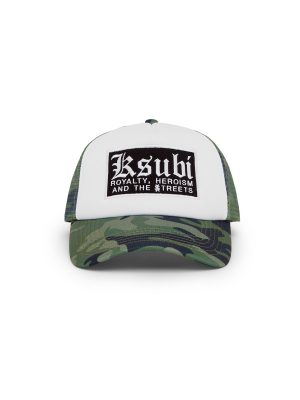 KROME PUFF TRUCKER CAP CAMO
