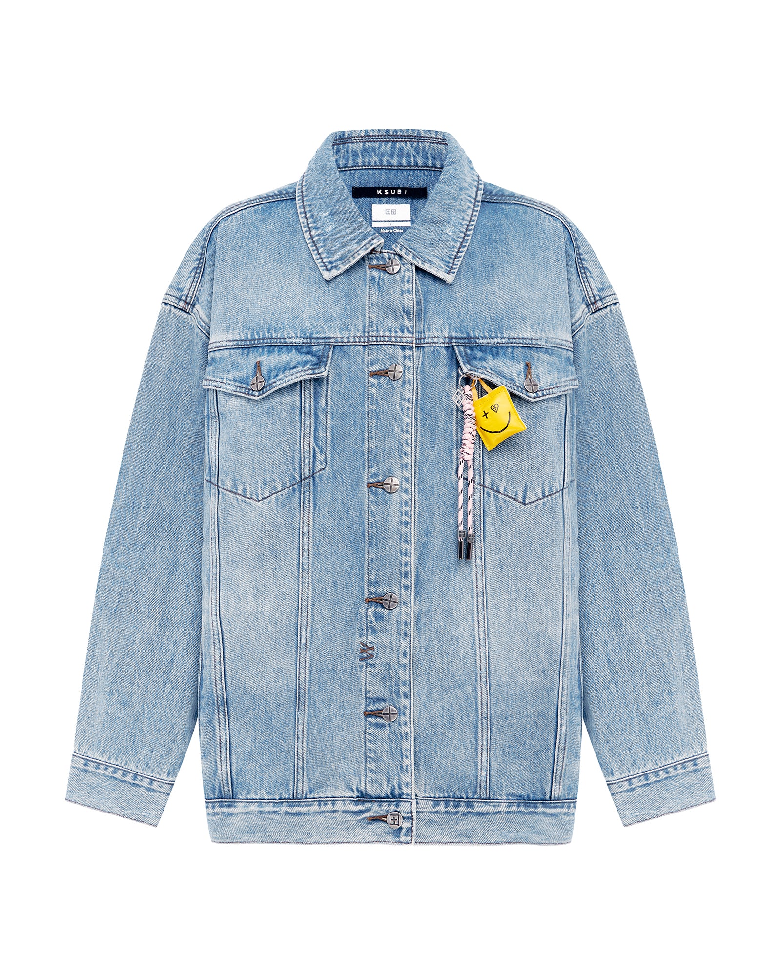 KSUPER OVERSIZED JACKET BABES BLUE - Image 5