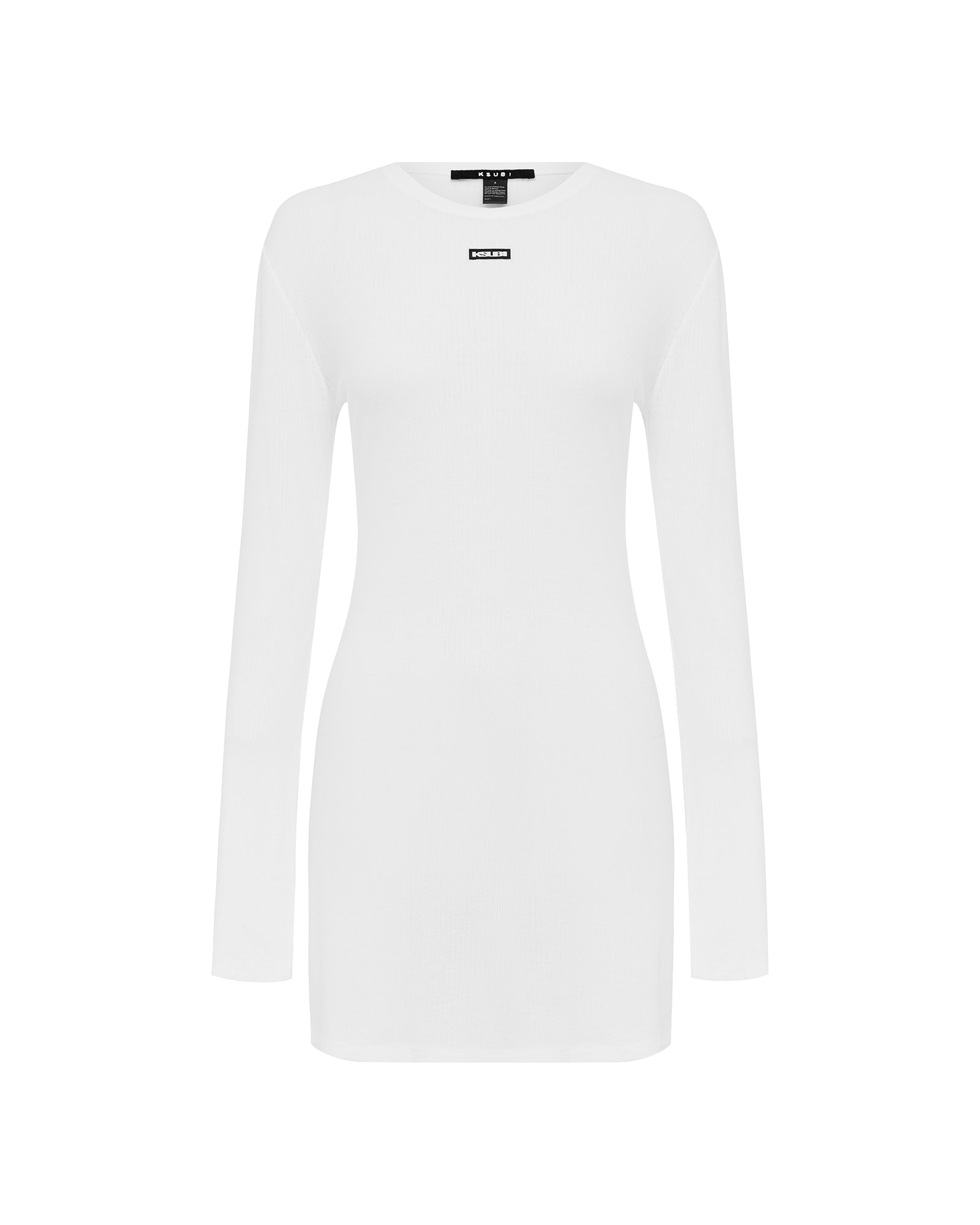 CRAWFORD LS MINI DRESS WHITE - Image 5