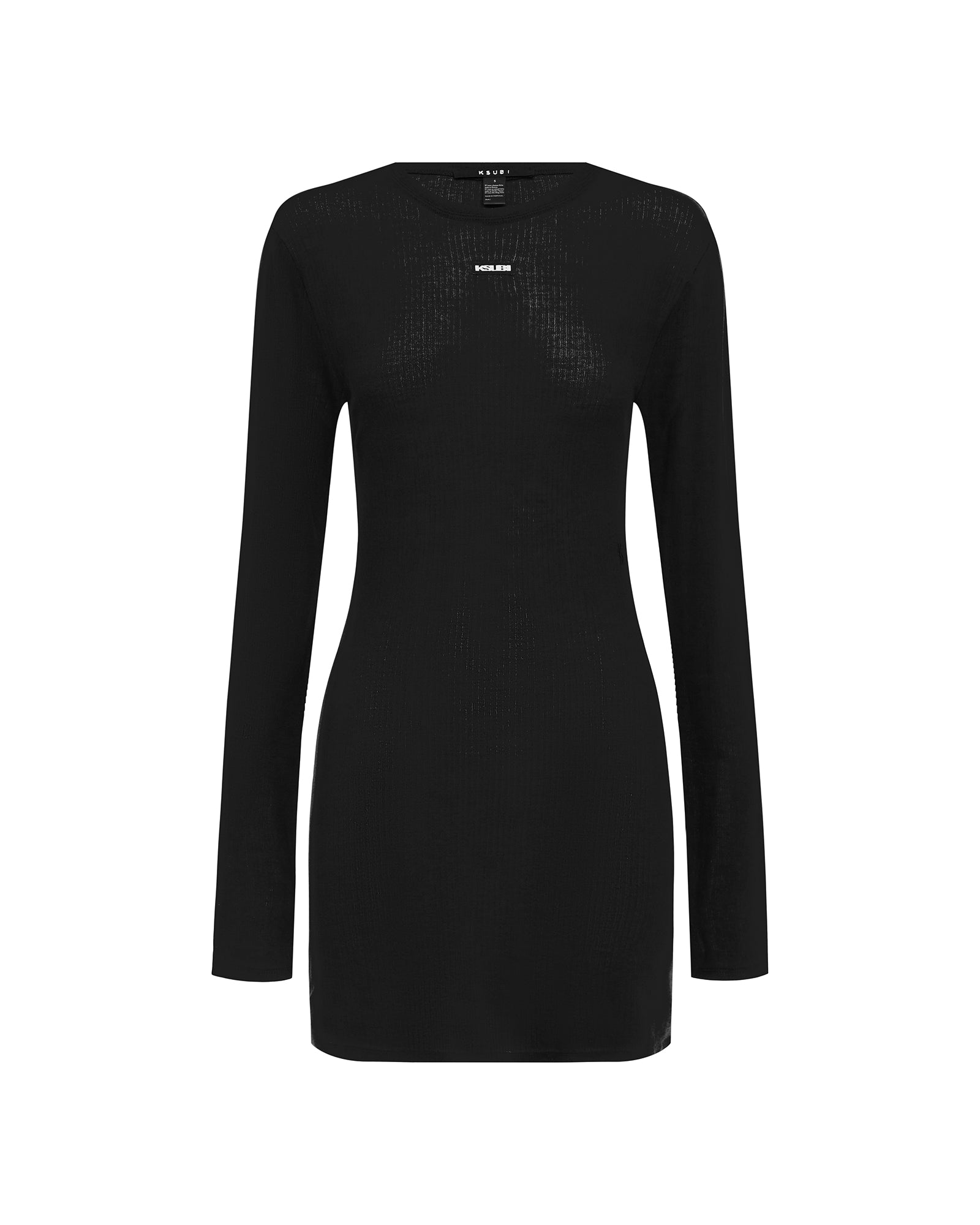 CRAWFORD LS MINI DRESS BLACK - Image 5
