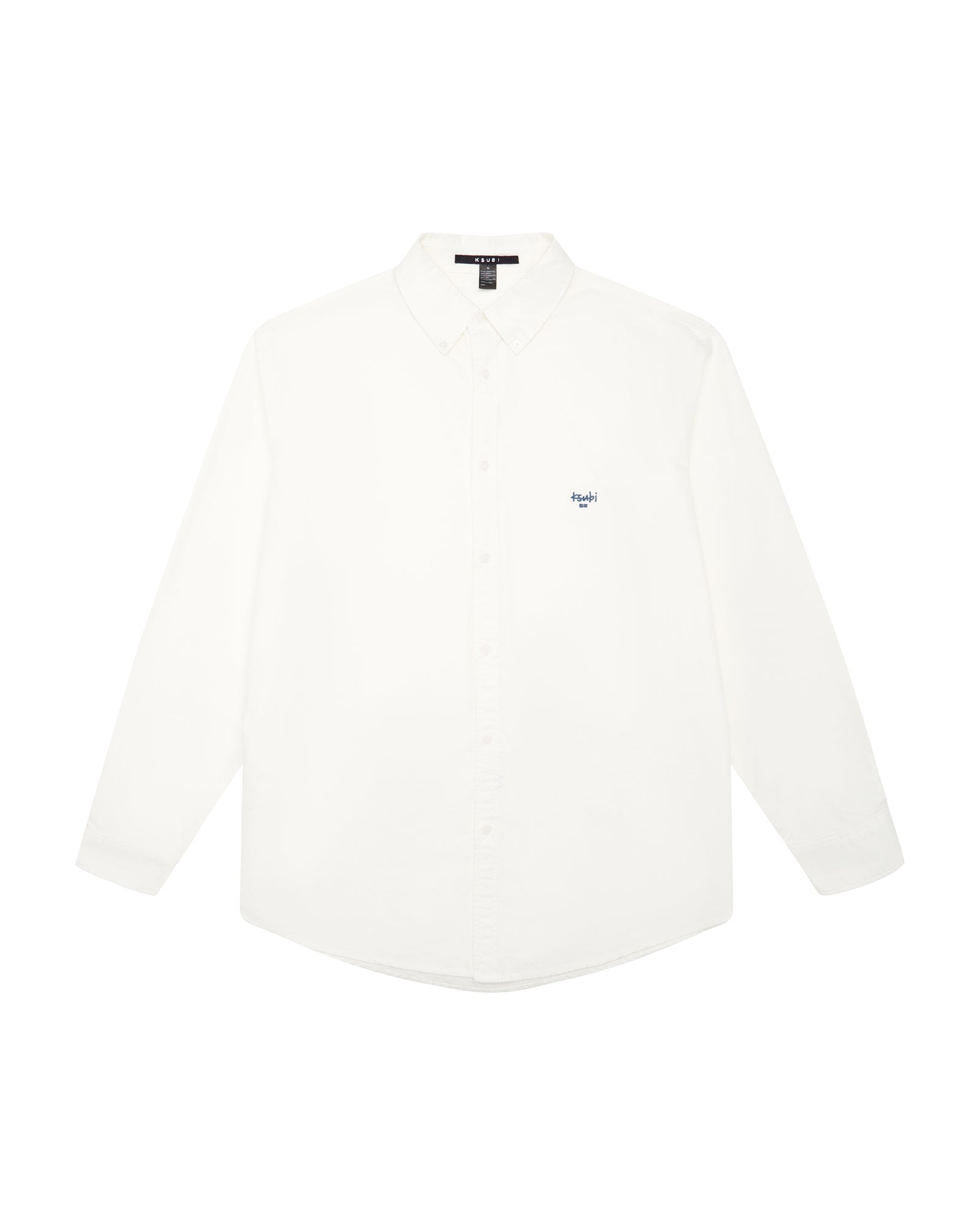 KSIGNATURE BUTTON DOWN LS SHIRT WHITE - Image 5