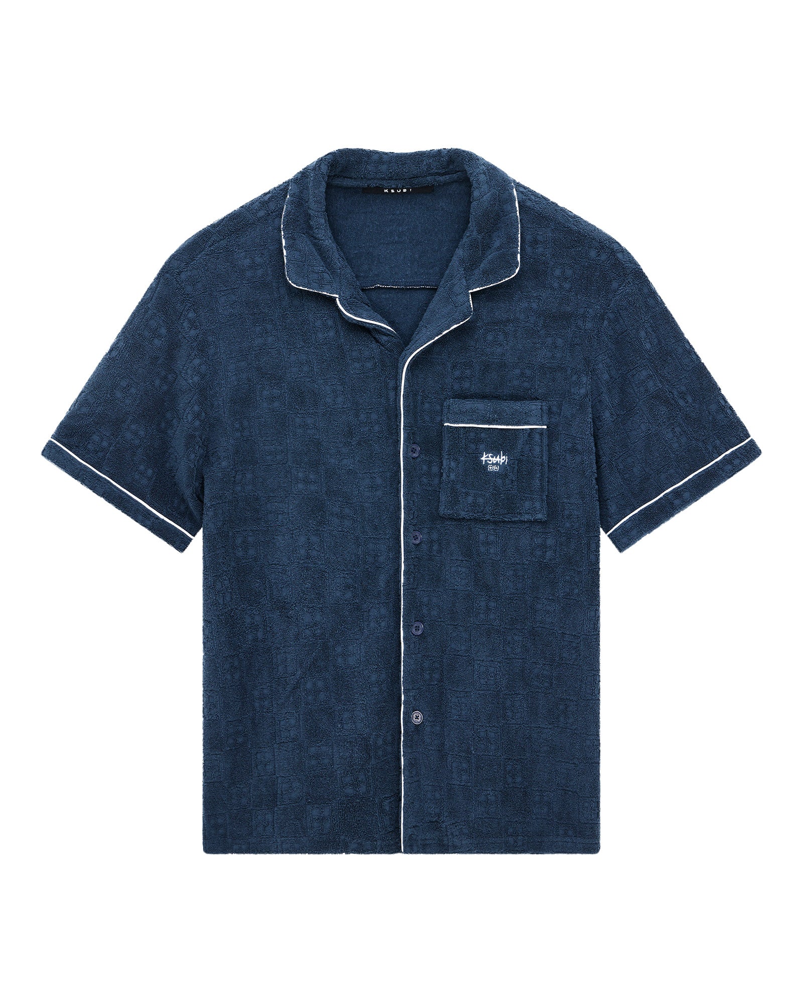 LOUNGE SS RESORT SHIRT NAVY - Image 6