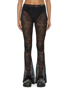 FLARE PANT BLACK LACE