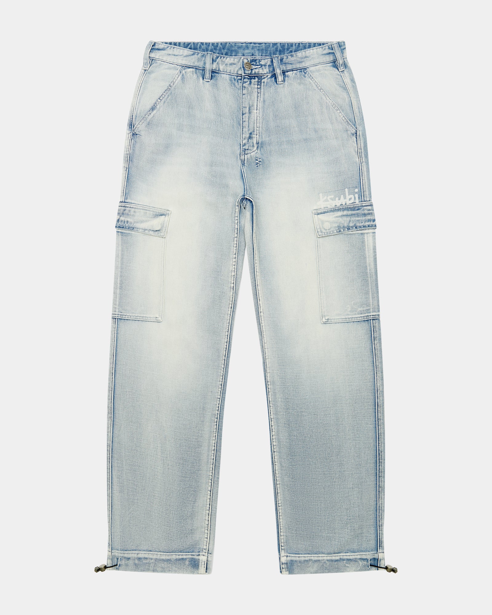 RIOT CARGO PANT BLUE ICE - Image 5