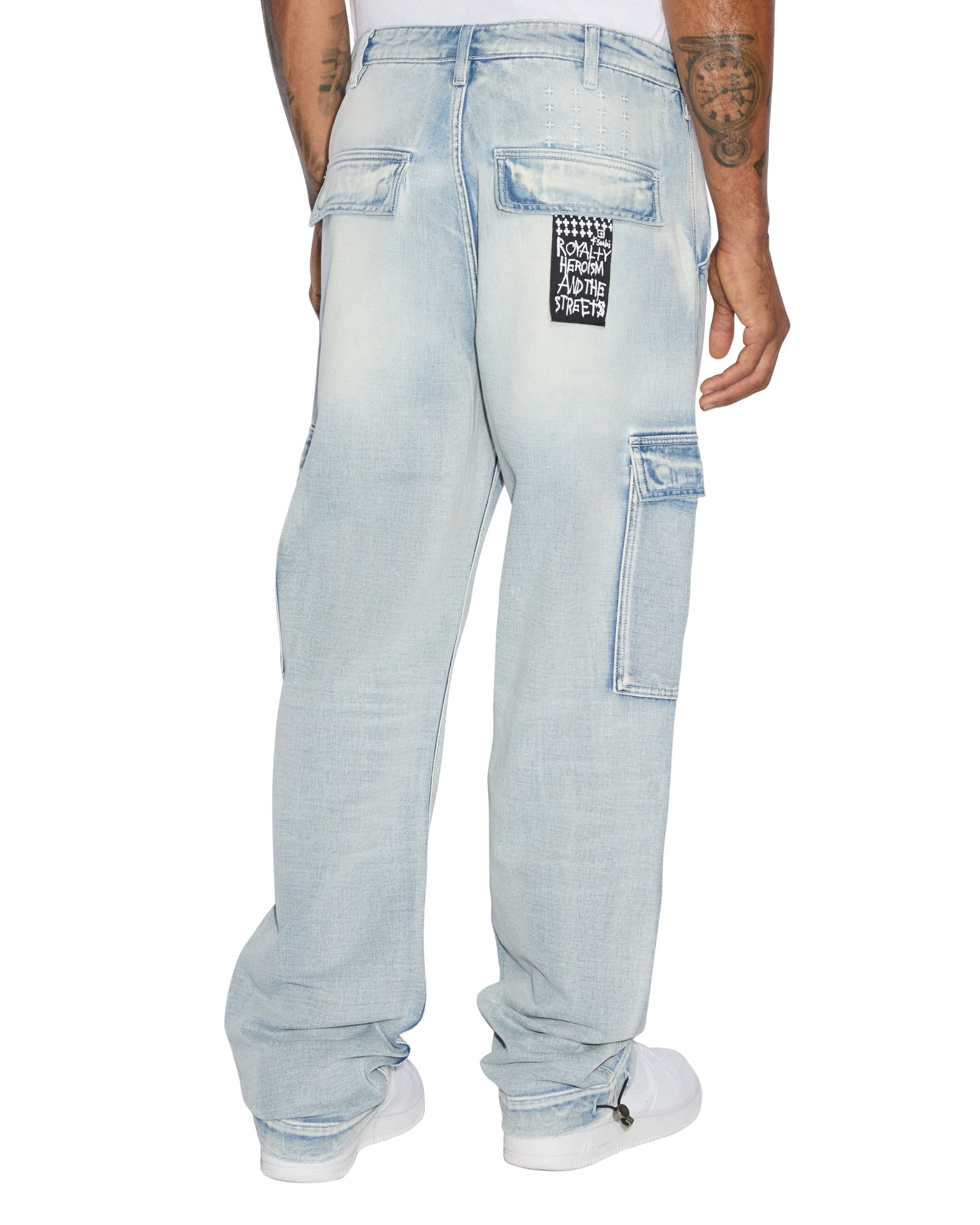 RIOT CARGO PANT BLUE ICE - Image 6