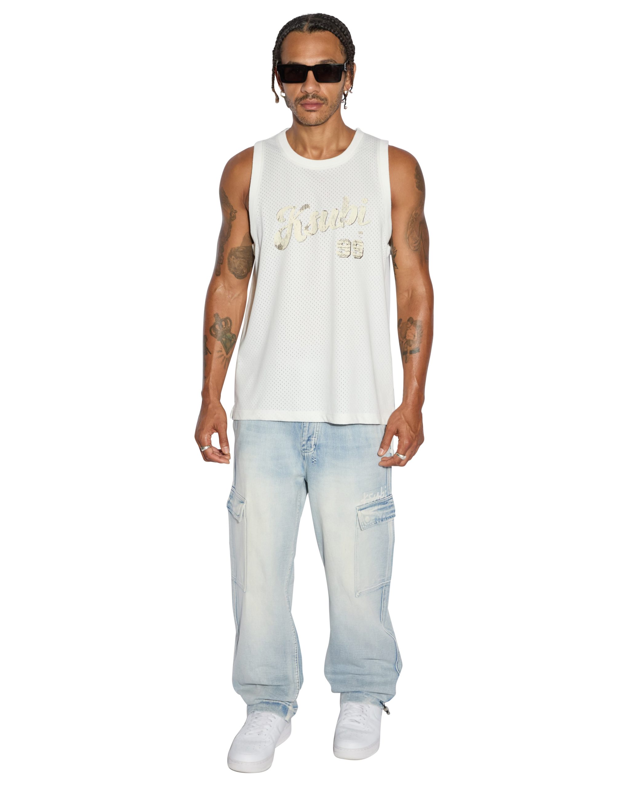 RIOT CARGO PANT BLUE ICE - Image 3