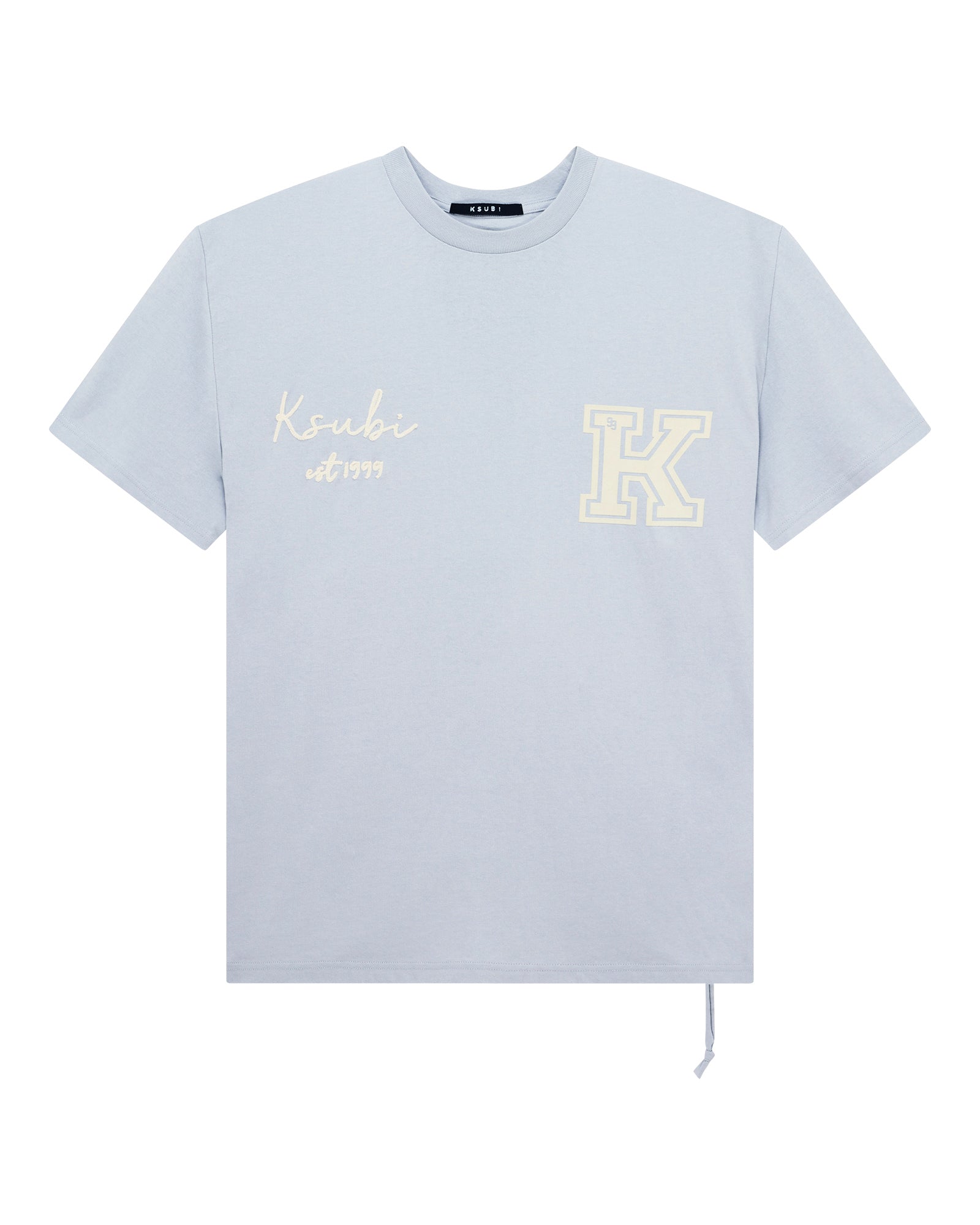 SALUD BIGGIE SS TEE BLUE MIST - Image 7