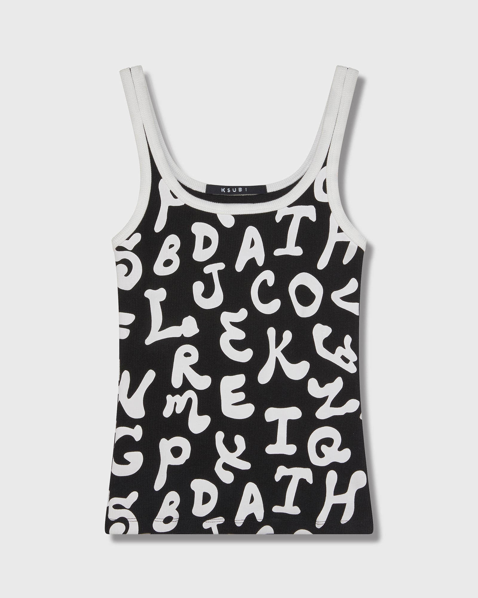 ALPHABET TANK MONOCHROME - Image 6