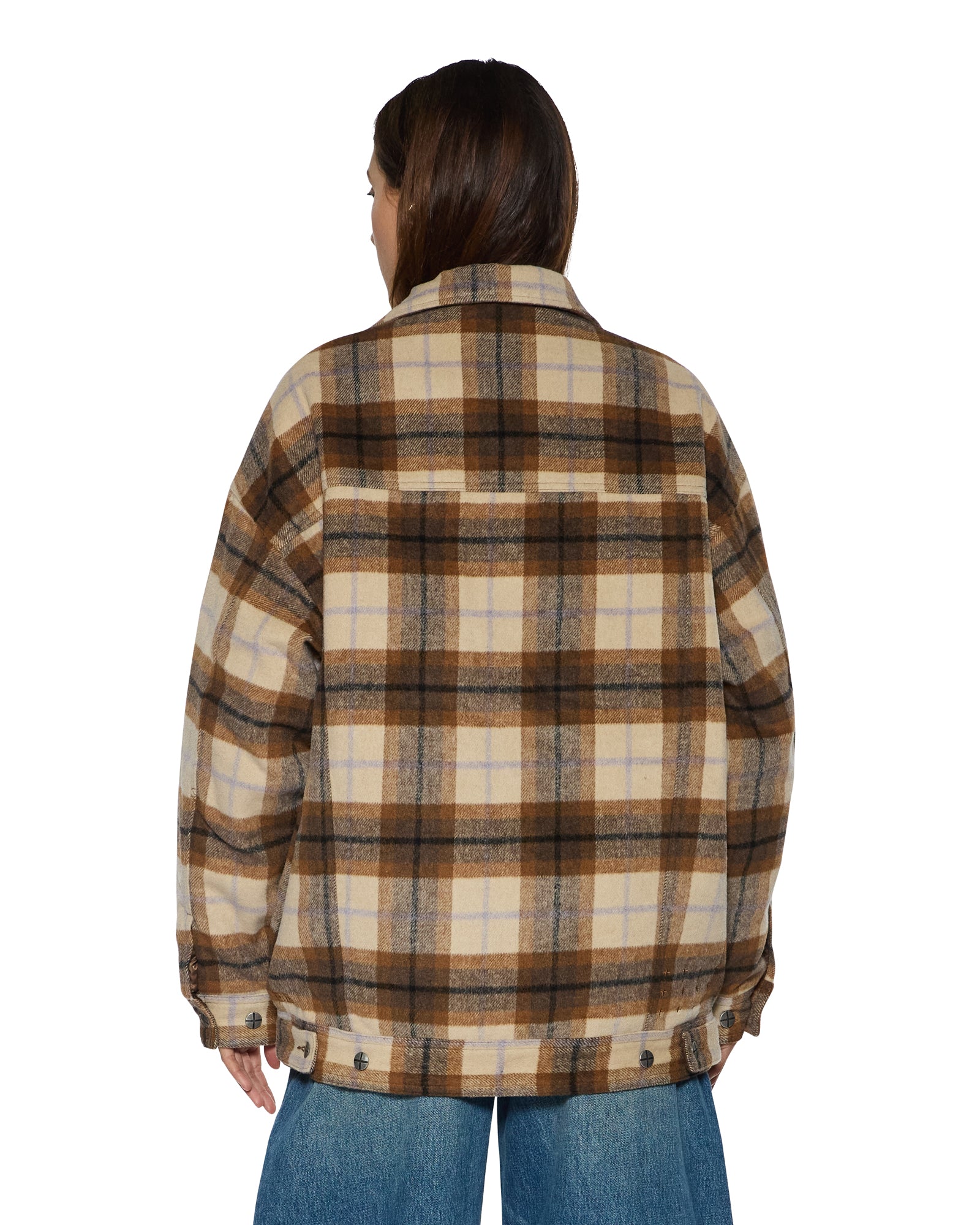 KSUPER TRUCKER JACKET PLAID - Image 5