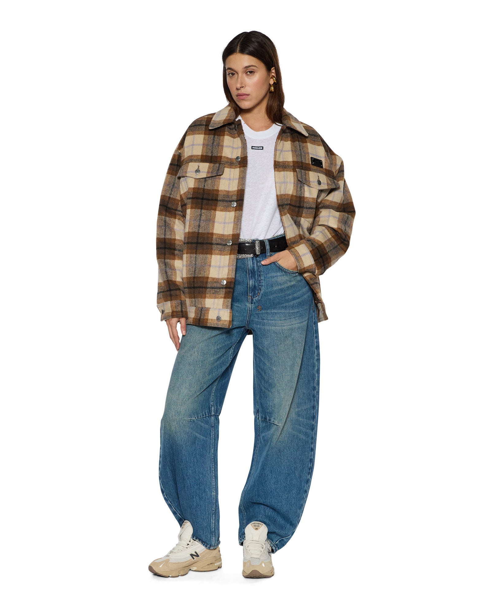 KSUPER TRUCKER JACKET PLAID - Image 3