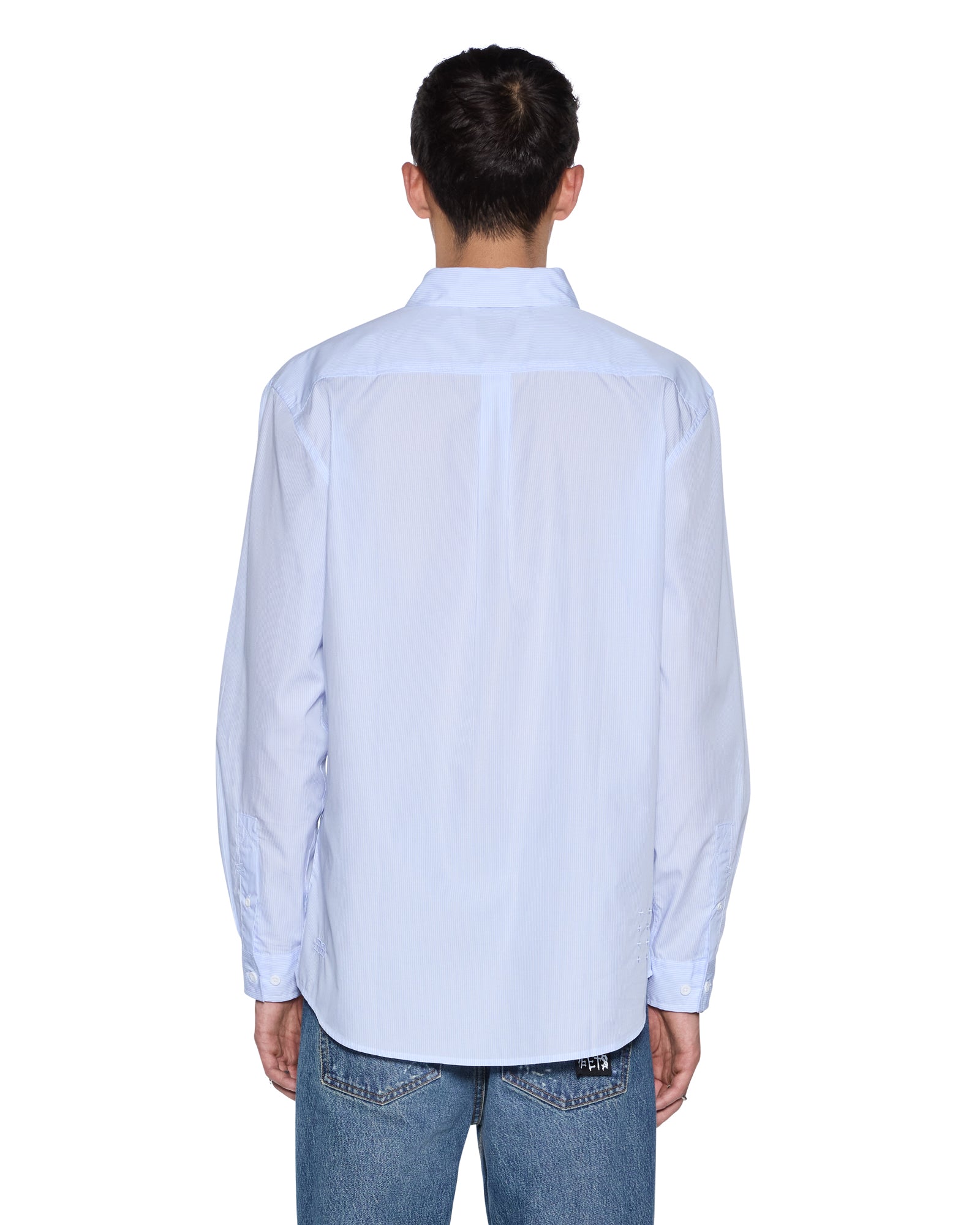 KADE LS SHIRT PIN BLUE - Image 4