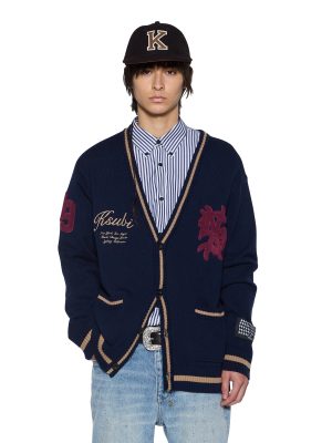PLAYOFF CARDIGAN NAVY