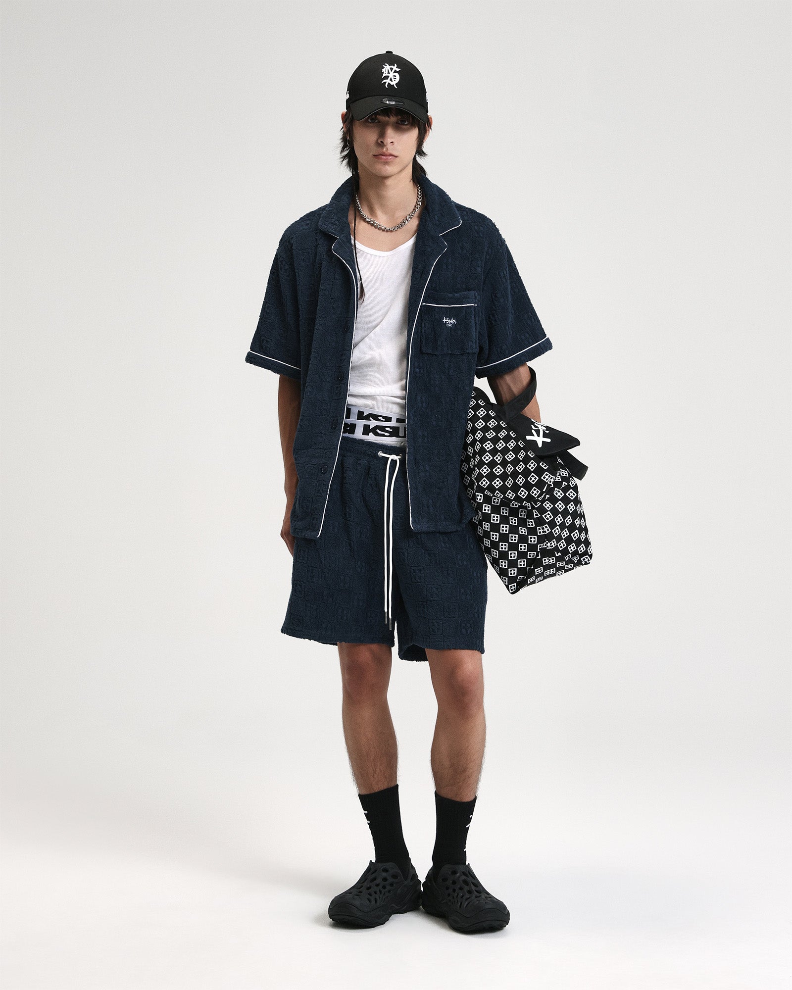 LOUNGE SS RESORT SHIRT NAVY - Image 2