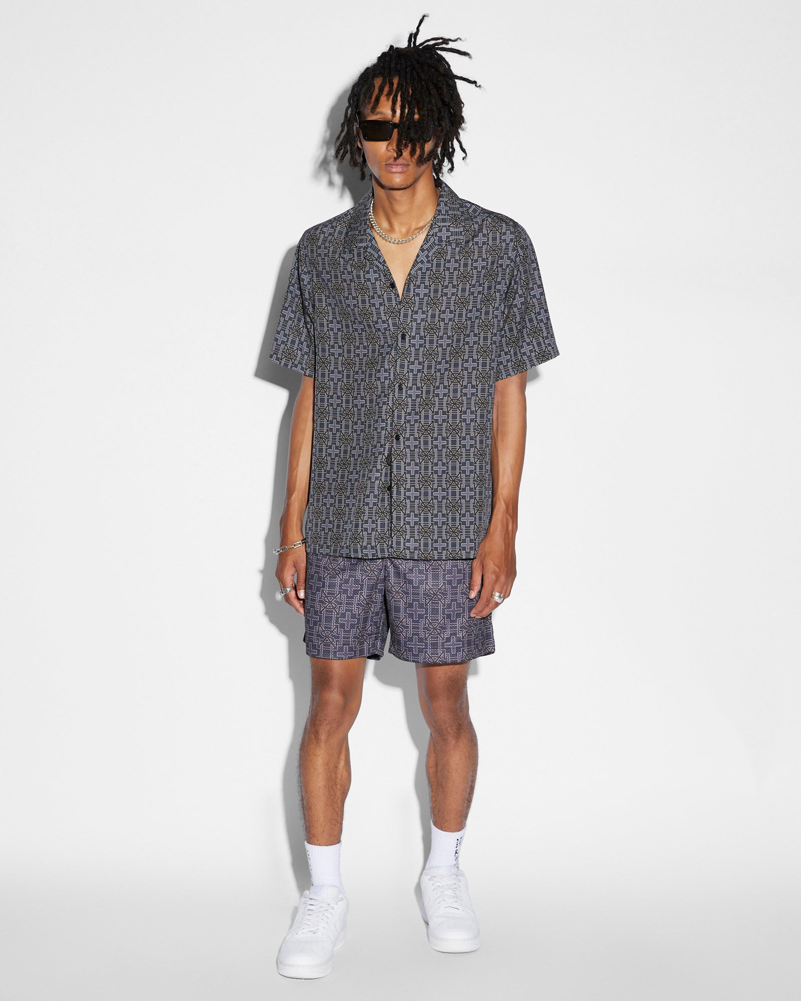 PLUS RESORT SS SHIRT NAVY - Image 6
