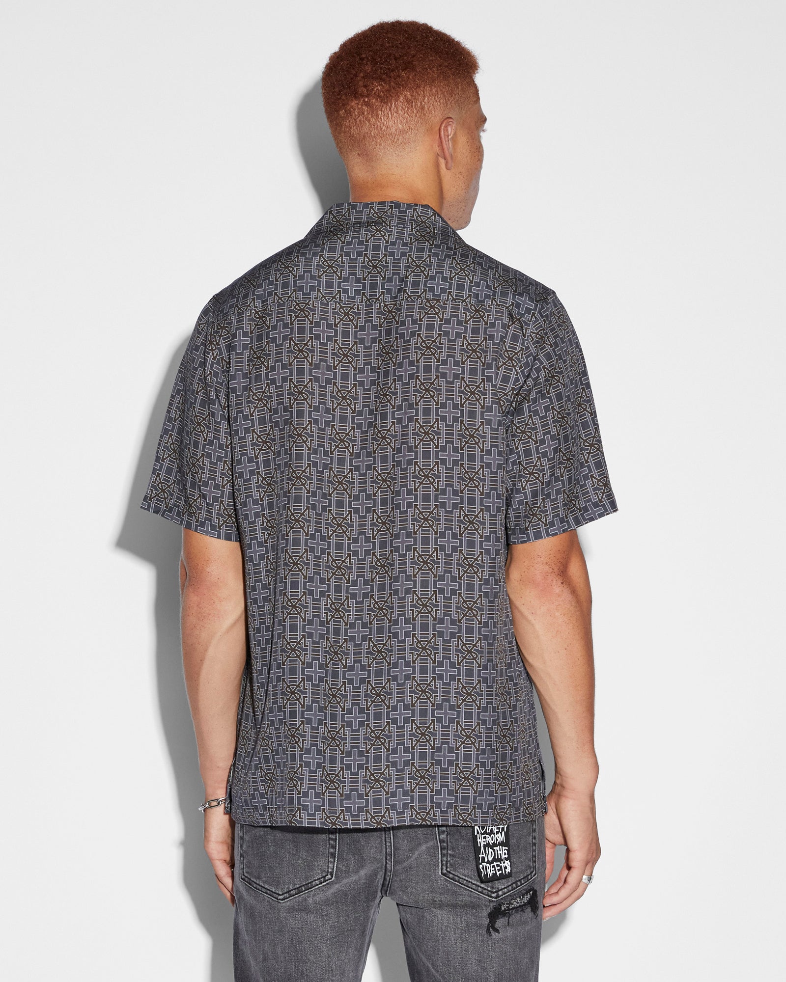 PLUS RESORT SS SHIRT NAVY - Image 4