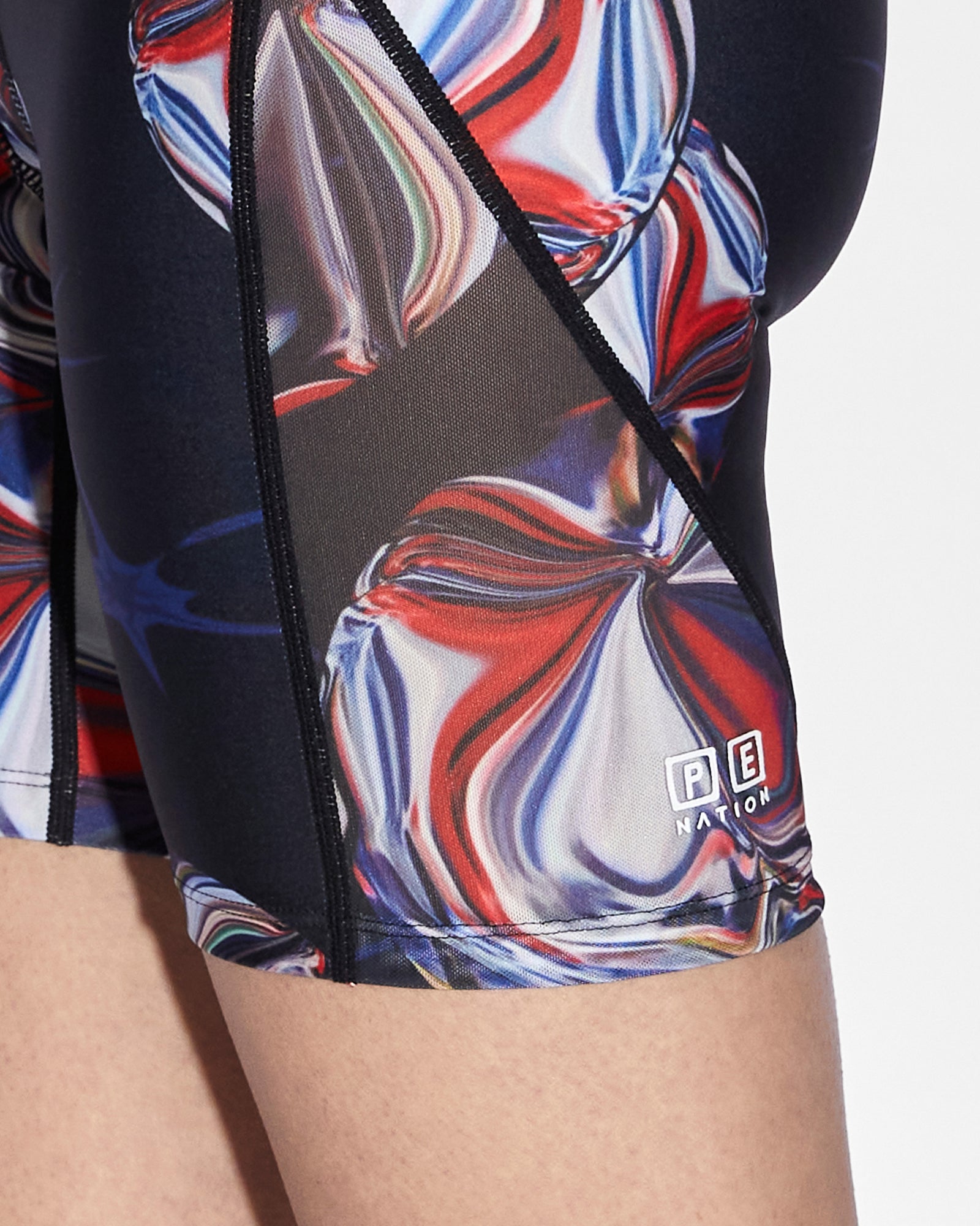 KSUBI X P.E NATION BIKE SHORT WARPED - Image 4
