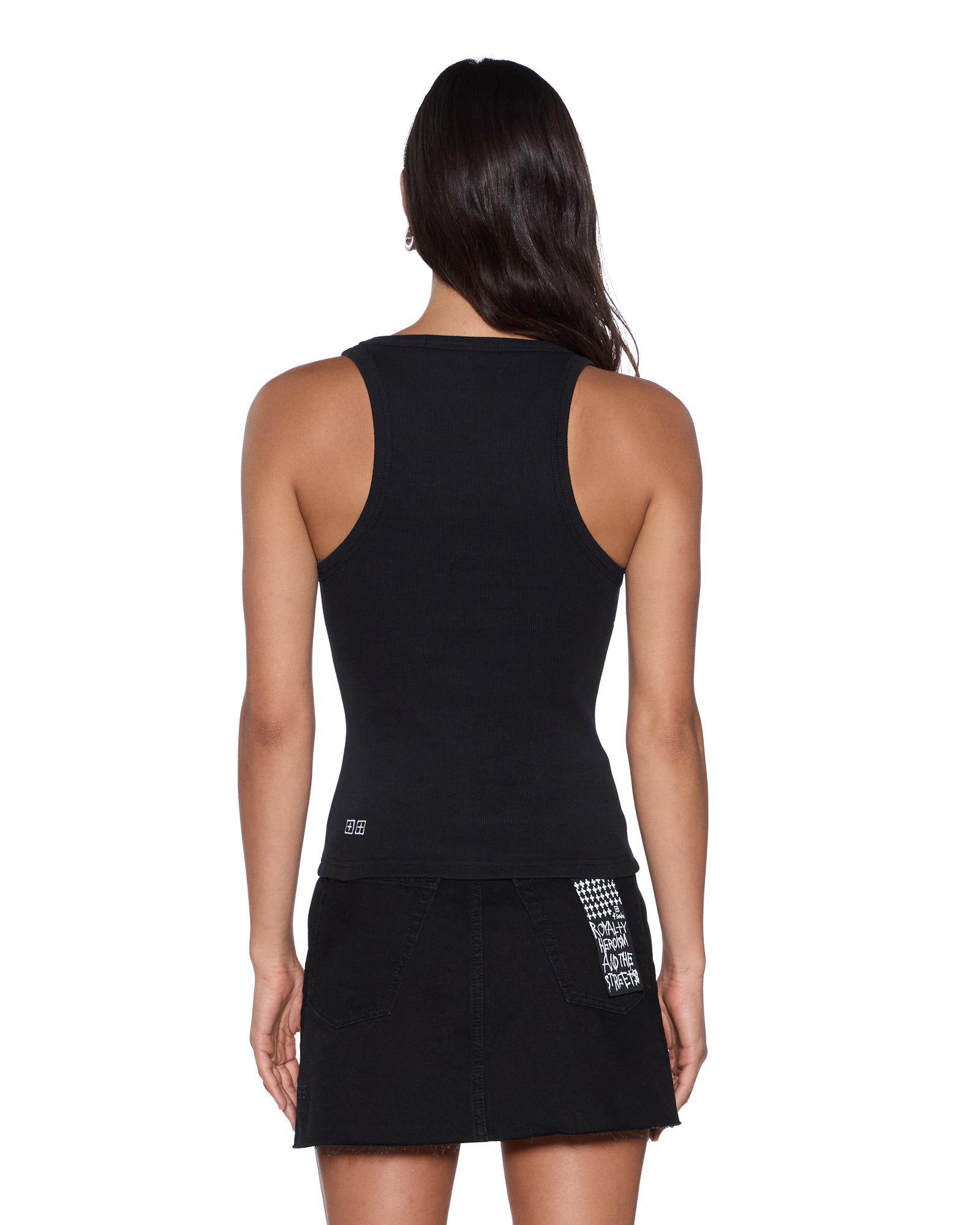 STACKED ORIGIN TANK BLACK - Image 4