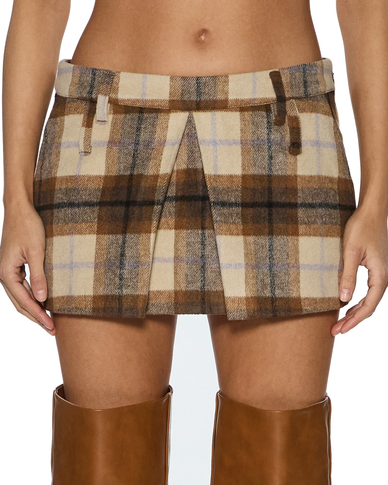 ADDISON SKIRT PLAID - Image 3