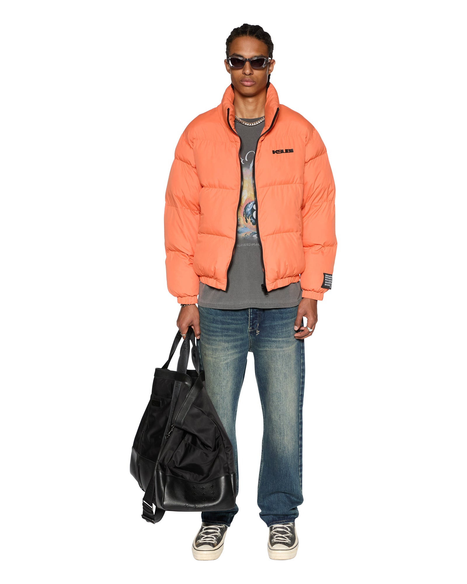 SOTT PUFFER JACKET RUST - Image 3
