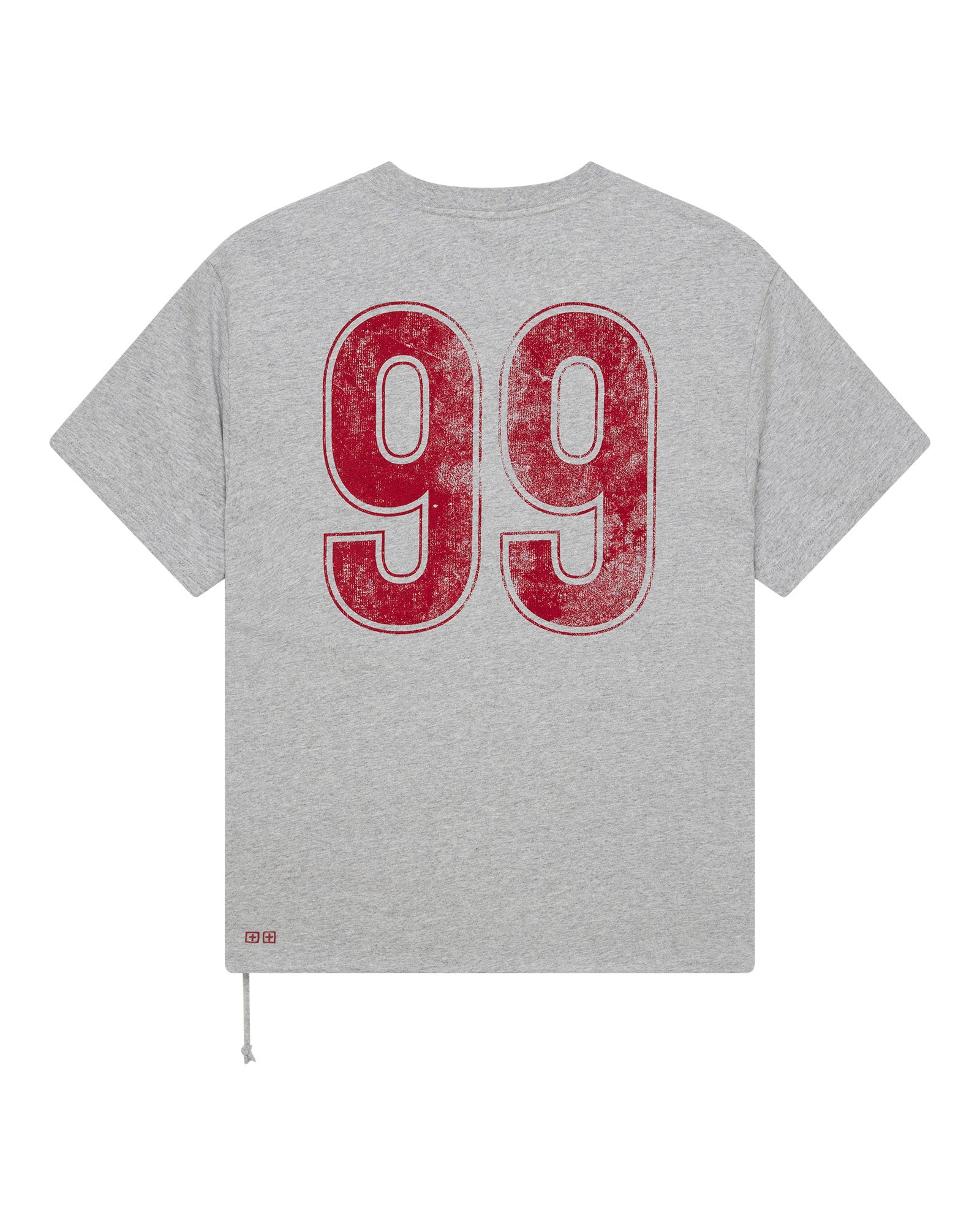 STINGER BIGGIE SS TEE GREY MARLE - Image 5