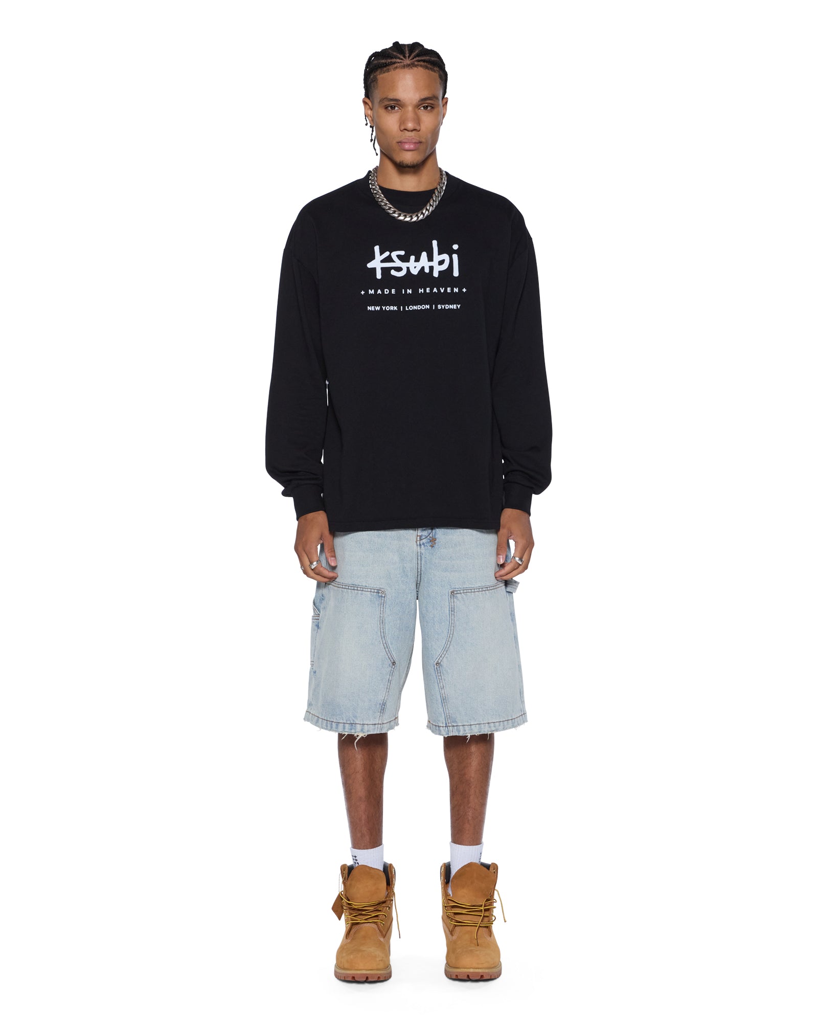 PLATED LS TEE BLACK - Image 3