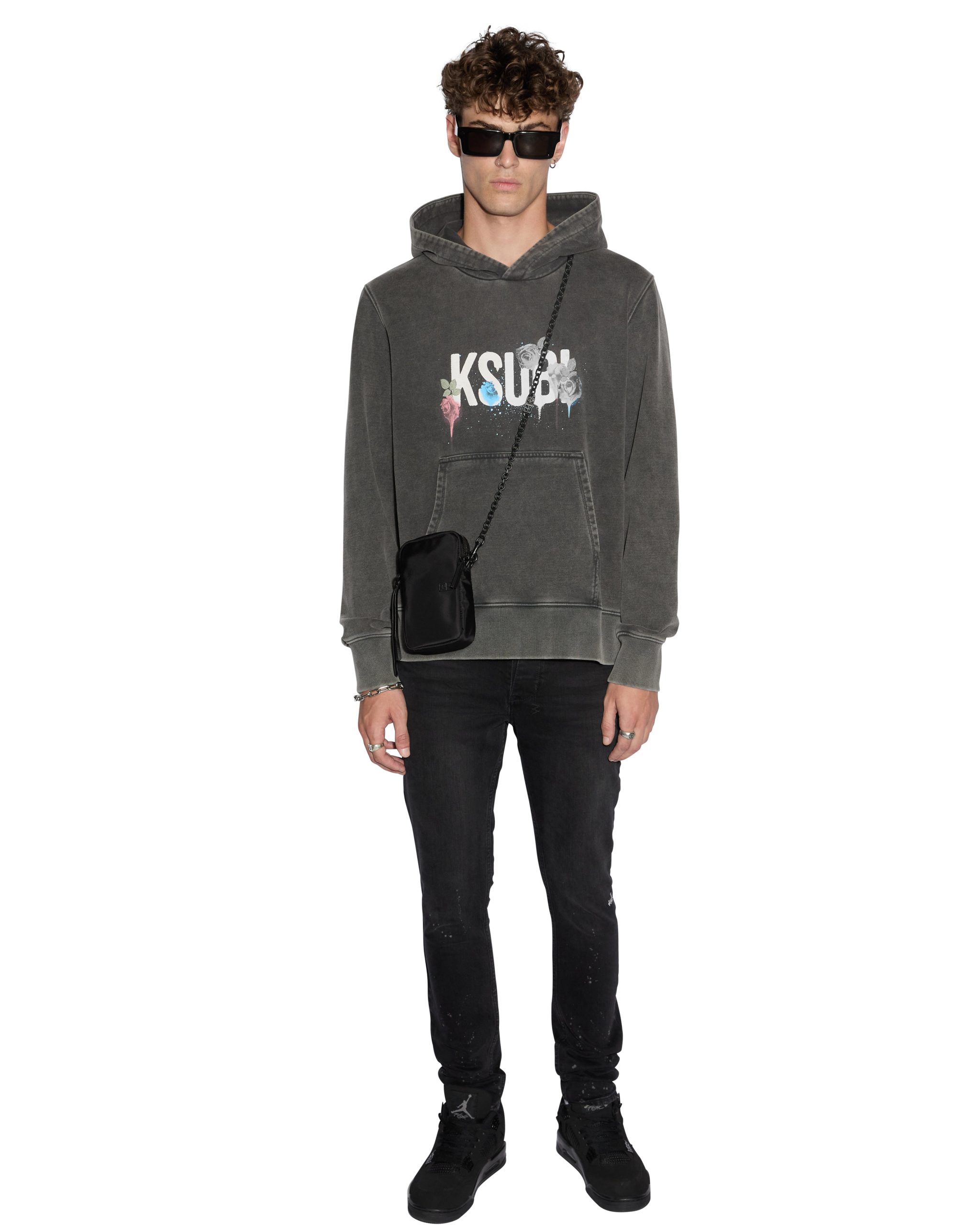 GRAFF ROSE KASH HOODIE ACID GREY - Image 3