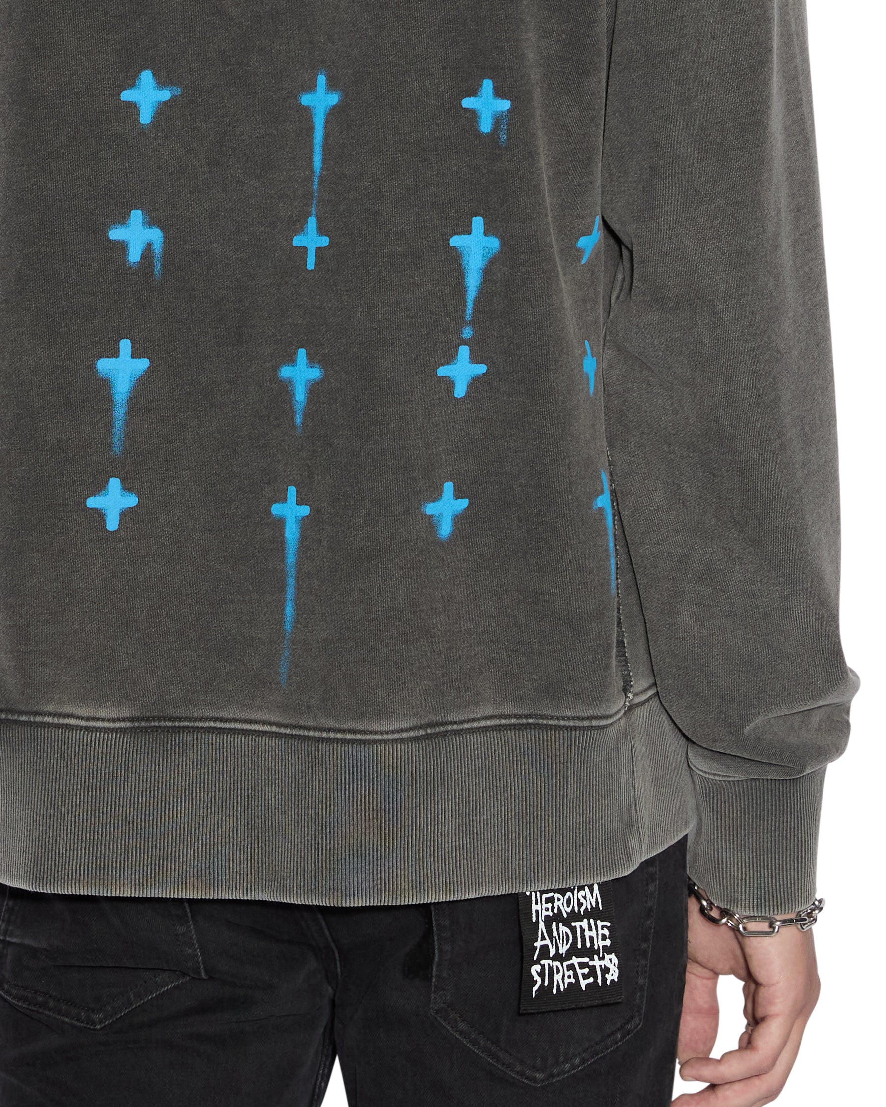 GRAFF ROSE KASH HOODIE ACID GREY - Image 2