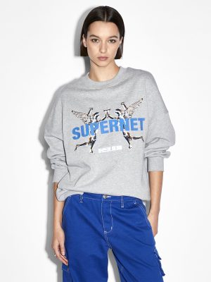SUPERNET OH G CREW GREY MARLE