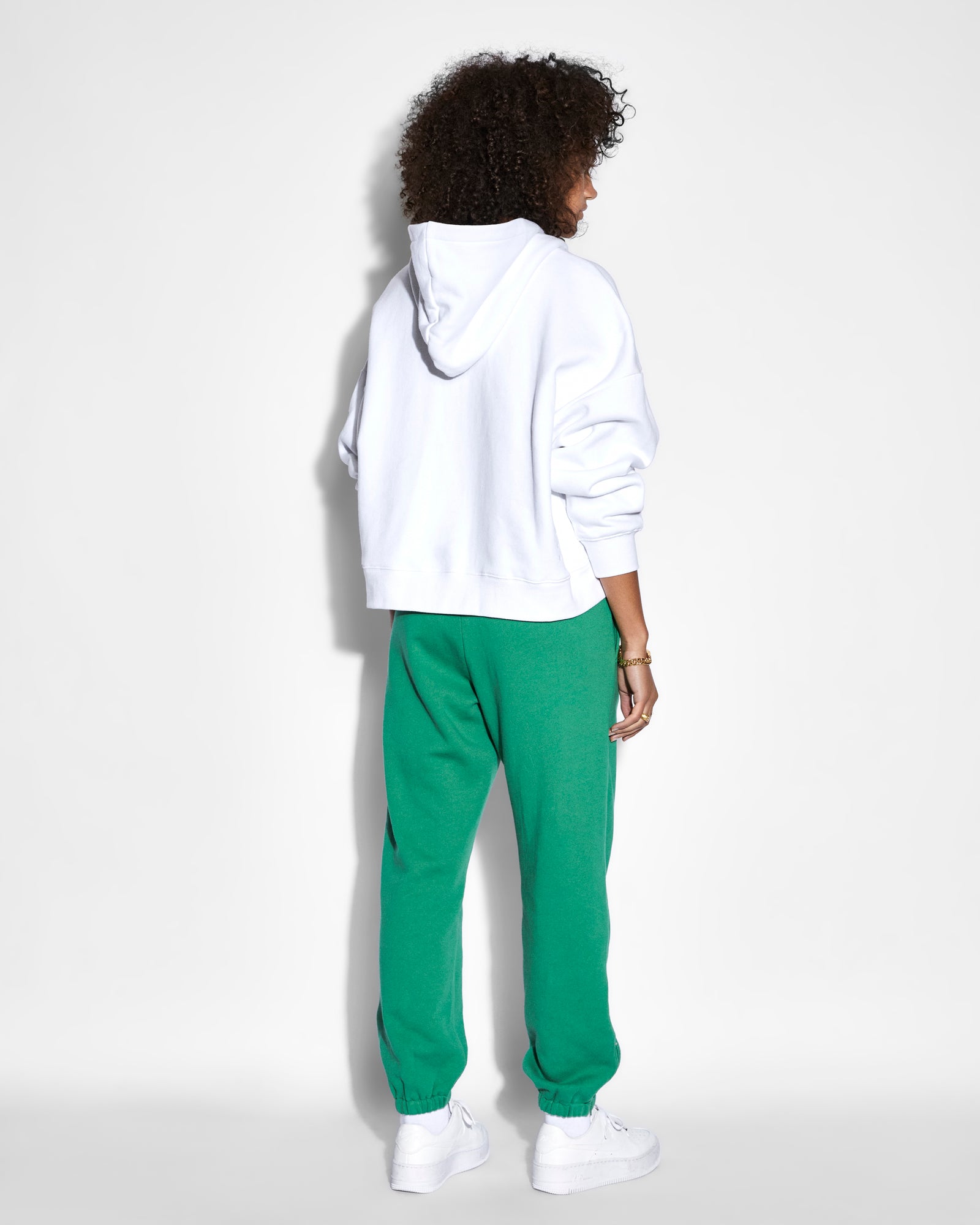 UNITY SLOUCH HOODIE WHITE - Image 4