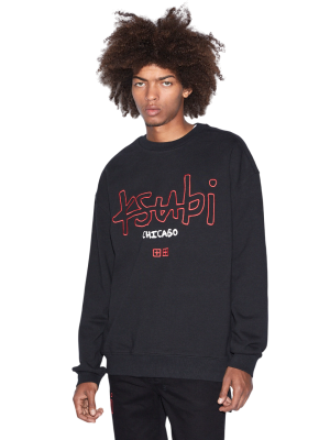 CHICAGO 4X4 BIGGIE CREW JET BLACK