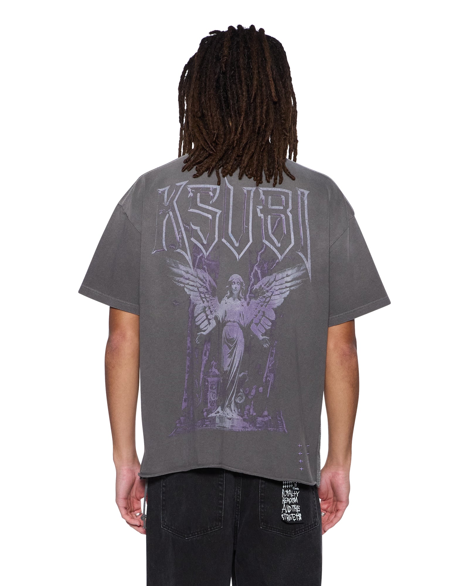 UTOPIA ANGEL EKCESS SS TEE CHARCOAL
